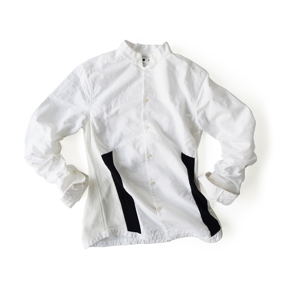 型式　　陣羽織シャツ 型第7<br>色　　　白<br>素材　　綿<br>価格　　19,800円（税別）