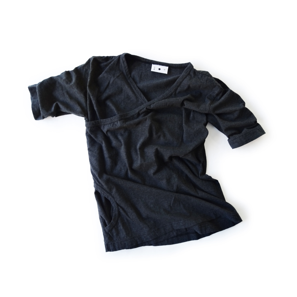 型式　　Tシャツ 型第44<br>色　　　杢黒<br>素材　　綿<br>価格　　8,900円（税別）