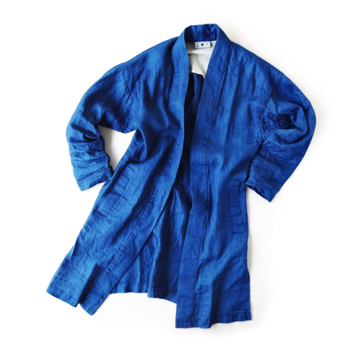 型式　　大和羽織 型第7<br>色　　　藍<br>素材　　綿<br>価格　　36,000円（税別）