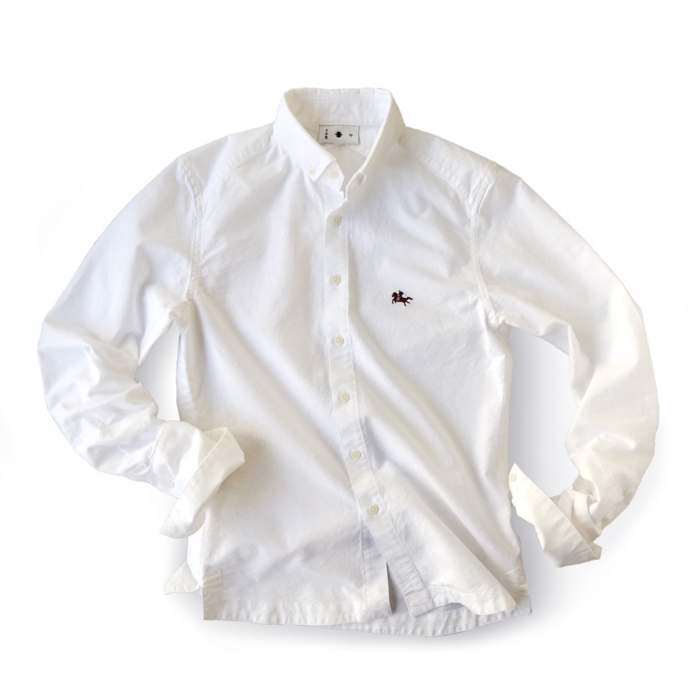 型式　　陣羽織シャツ型 第18「馬上の侍」<br>色　　　白<br>素材　　綿<br>価格　　21,000円（税別）