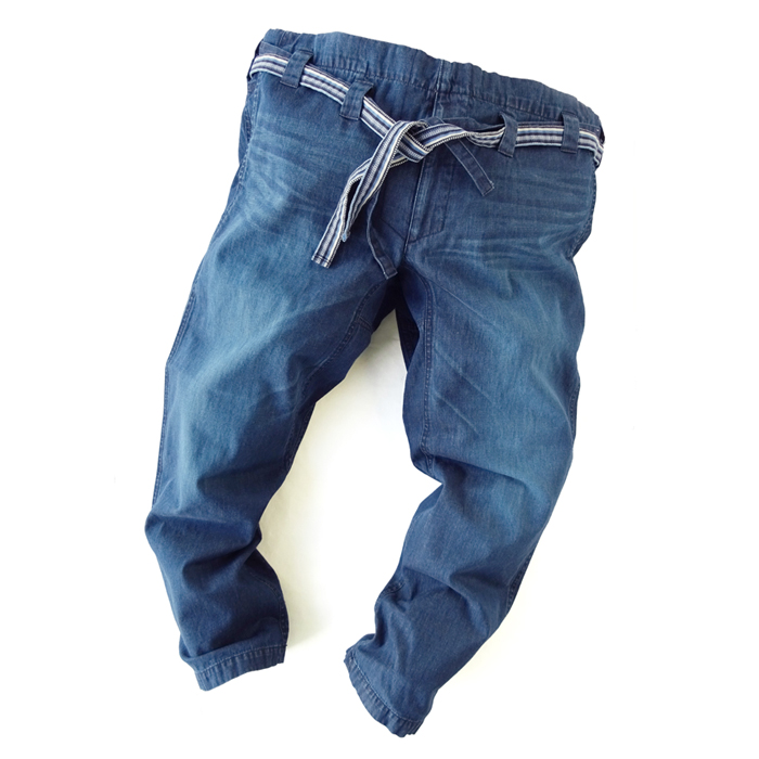 <div style="width:60px;display:inline-block;">model</div> Karate Pants #15 "Tree-year Wash"<br><div style="width:60px;display:inline-block;">color</div> indigo<br><div style="width:60px;display:inline-block;">material</div> cotton<br><div style="width:60px;display:inline-block;">price</div> 22,000JPY(+tax)