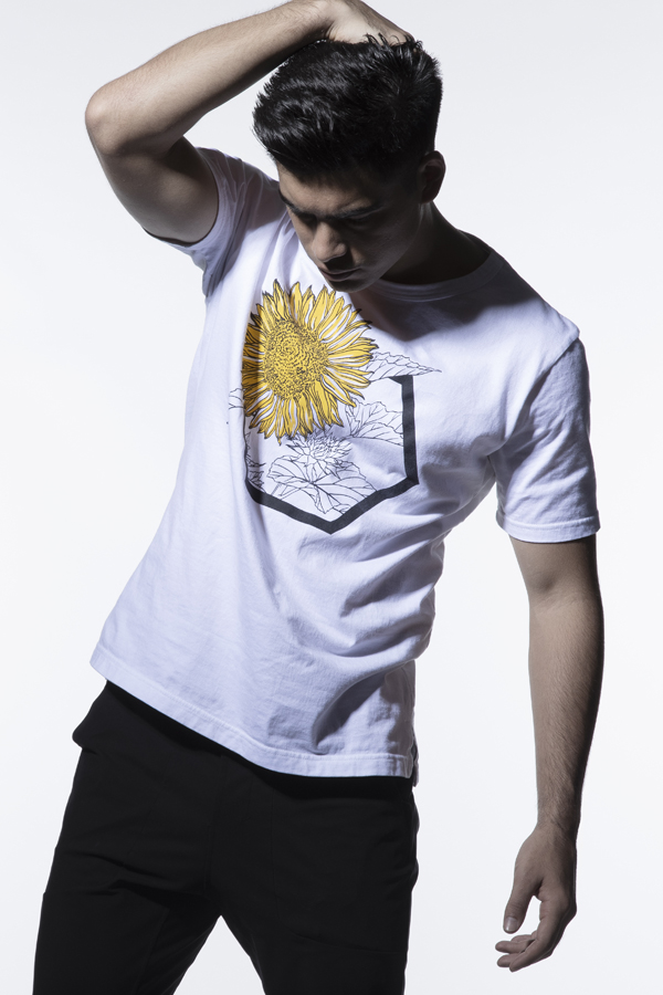 T-shirt #84 "Sunflower"<br>Karate Pants #11